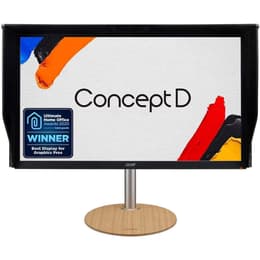 27-tum Acer ConceptD CP7 CP7271K 3840 x 2160 LCD Monitor Svart