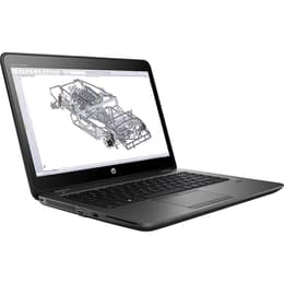 Hp ZBook 14U G4 14-tum (2017) - Core i7-7500U - 16GB - SSD 256 GB AZERTY - Fransk