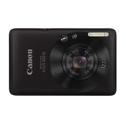 Canon Digital IXUS 100 IS - Svart + Canon Zoom Lens 3x IS 33-100mm f/3.2-5.8