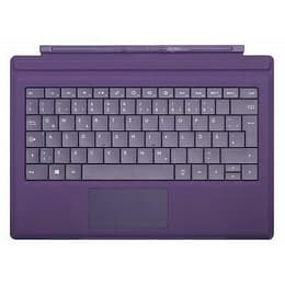 Microsoft Keyboard QWERTZ Tysk Wireless Bakgrundsbelyst tangentbord Surface Pro Type Cover M1725