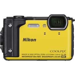 Kompakt Coolpix W300 - Gul + Nikon Nikkor Wide Optical Zoom 24-120mm f/2.8-4.9 f/2.8-4.9
