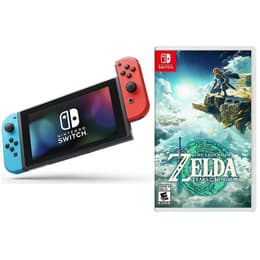 Switch 32GB - Svart Standard + Zelda Tears of the kingdom
