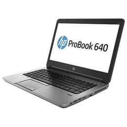 HP ProBook 640 G1 14-tum (2014) - Core i5-4210M - 8GB - SSD 256 GB AZERTY - Fransk