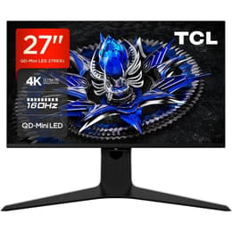27-tum Tcl 27R83U 3840 x 2160 LED Monitor Svart