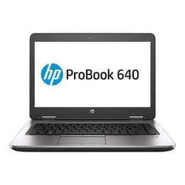 HP ProBook 640 G2 14-tum (2016) - Core i5-5300U - 8GB - SSD 256 GB AZERTY - Fransk