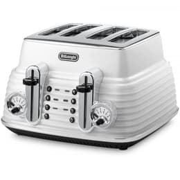 Brödrost Delonghi CTZ4003W 4 slitsar - Vit