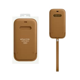 Apple Läder Skal iPhone 12 mini - Magsafe - Läder Brun