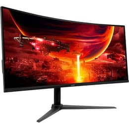 34-tum Acer Nitro ED340CU 3440 x 1440 LED Monitor Svart