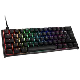 Ducky Channel Keyboard AZERTY Fransk Bakgrundsbelyst tangentbord One 2 Mini RGB