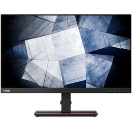 24-tum Lenovo ThinkVision P24h-20 2560 x 1440 LED Monitor Svart