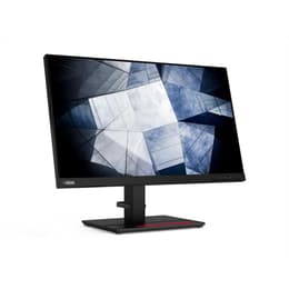 24-tum Lenovo ThinkVision P24h-20 2560 x 1440 LED Monitor Svart