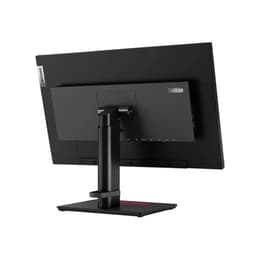 24-tum Lenovo ThinkVision P24h-20 2560 x 1440 LED Monitor Svart
