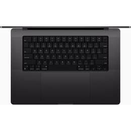 MacBook Pro 16" (2023) - Apple M3 Pro med 12-kärnig CPU och 18-kärnig grafikprocessor - 18GB RAM - SSD 1000GB - Standardskärm - QWERTZ - Tysk