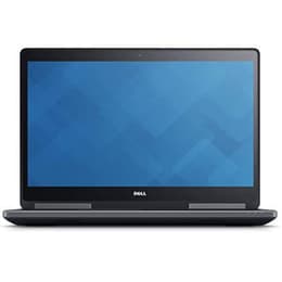 Dell Precision 7720 17-tum (2017) - Core i7-7820HQ - 64GB - SSD 512 GB AZERTY - Fransk