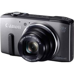 Canon PowerShot SX270 HS Kompakt 12 - Grå