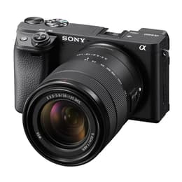 Reflex Sony Alpha 6400 - Svart + Sony Objectif Sony E 18-135mm F3.5-5.6 OSS - Noir f/3.5-5.6