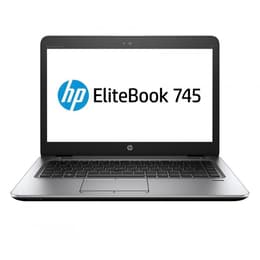 HP EliteBook 745 G4 14-tum (2016) - PRO A10-8730B - 8GB - SSD 256 GB QWERTY - Svensk