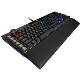 Corsair Keyboard AZERTY Fransk Bakgrundsbelyst tangentbord K100