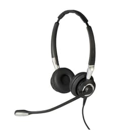 Jabra BIZ 2400 II Duo noise Cancelling kabelansluten Hörlurar med microphone - Svart