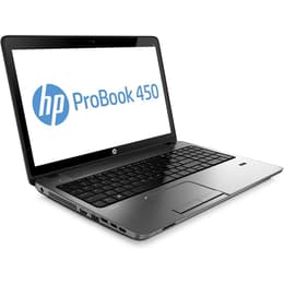 HP ProBook 450 G1 15-tum Core i3-4000M - SSD 256 GB - 8GB AZERTY - Fransk