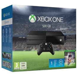 Xbox One 500GB - Svart + FIFA 16 Ultimate Team Legends