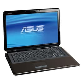 Asus X70I 17-tum (2012) - Pentium T4400 - 4GB - HDD 300 GB AZERTY - Fransk