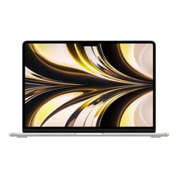 MacBook Air 13.3" (2022) - Apple M2 med åttakärnig processor och 8-kärnig grafikprocessor - 8GB RAM - SSD 256GB - QWERTY - Italiensk