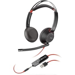 Plantronics Poly Blackwire 5220 kabelansluten Hörlurar med microphone - Svart