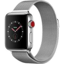 Apple Watch (Series 3) 42 - Rostfritt stål Silver - Milanese Silver
