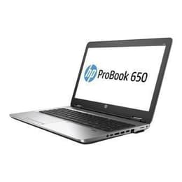 HP ProBook 650 G2 15-tum (2013) - Core i5-6200U - 8GB - SSD 256 GB AZERTY - Fransk