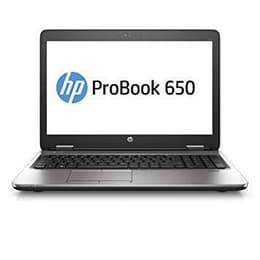 HP ProBook 650 G2 15-tum (2013) - Core i5-6200U - 8GB - SSD 256 GB AZERTY - Fransk