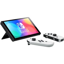 Switch OLED 64GB - Vit/Vit