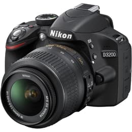 Nikon D3200 Reflex 24.2 - Svart