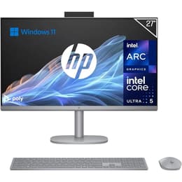 HP 27-cs0253ng 27" Core Ultra 5 3.6 GHz - SSD 512 GB - 16GB QWERTZ - Tysk