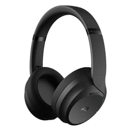 Ausounds AUX-ANC noise Cancelling trådbunden + trådlös Hörlurar med microphone - Svart