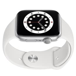 Apple Watch (Series 6) 2020 GPS 44 - Aluminium Silver - Sport-loop Vit