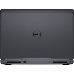 Dell Precision 7520 15-tum (2017) - Core i7-7820HQ - 16GB - SSD 512 GB QWERTY - Italiensk