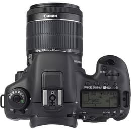 Reflex EOS 7D - Svart + Canon Canon EFS 18-55mm f/3 5-5.6 II f/3.5-5.6