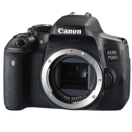 Canon EOS 750D Reflex 24,2 - Svart