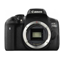 Canon EOS 750D Reflex 24,2 - Svart