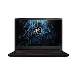 MSI GF63 Thin 11SC-028FR 15"-tum - Core i7-11800H - 16GB - SSD 512 GBGB NVIDIA GeForce GTX 1650 AZERTY - Fransk