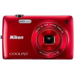 Nikon Coolpix S4200 Kompakt 16 - Röd