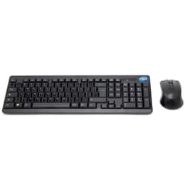Simpletek Keyboard QWERTY Arabisk Wireless Mouse + Keyboard with Stickers 1000 DPI 2.4G Nano reciever