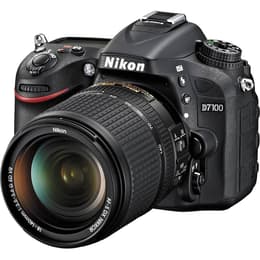 Reflex D7100 - Svart + Nikon AF-S DX Nikkor 18-135mm f/3.5-5.6G IF-ED f/3.5-5.6