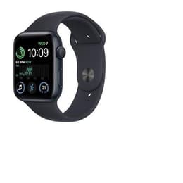 Apple Watch (Series SE) 2022 GPS 40 - Aluminium Svart - Sportband Svart