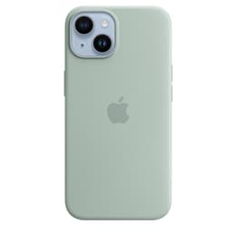 Apple Silikon Skal iPhone 14 Plus - Magsafe - Silikon Grön