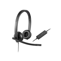 Logitech H570E noise Cancelling kabelansluten Hörlurar med microphone - Svart