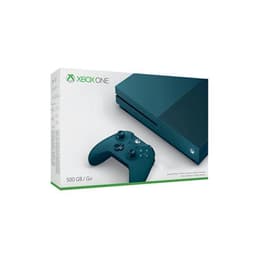 Xbox One S 500GB - Blå - Begränsad upplaga Deep Blue