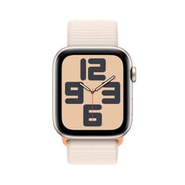 Apple Watch Series SE 2 (2022) GPS 40 mm - Aluminium Stjärnglans - Sport loop Stjärnglans