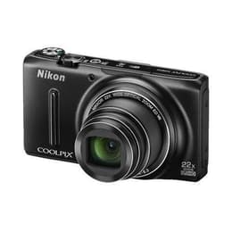 Nikon Coolpix S9500 Kompakt 18 - Svart